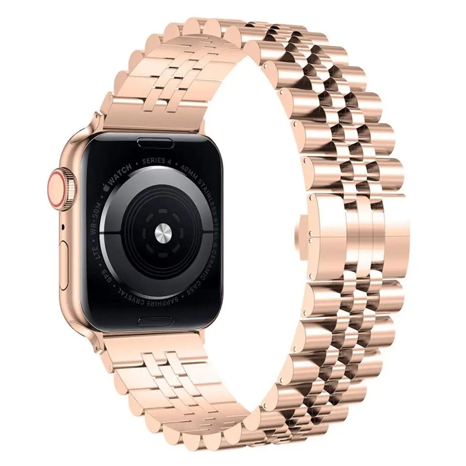 Valente Rado Heavy Metal 38mm/40mm/41mm Strap Compatible with Apple Watch Series 4,5,SE,6,7,8