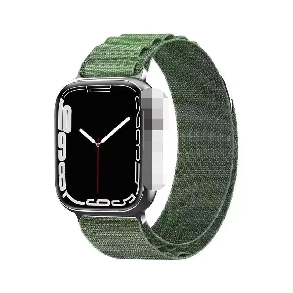 Valente Nylon Alpine Loop 42/44/45/49mm Strap Compatible with Apple Watch Series 8,7,6,5,SE,Ultra