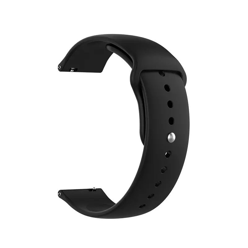Valente Silicone 22mm Watch Strap Compatible with Noise Colorfit Pro 3 , Assist ,Colorfit Ultra, Oneplus Watch, Fossil Gen 5E 44 mm, Gen 5,Realme Watch 2 Pro
