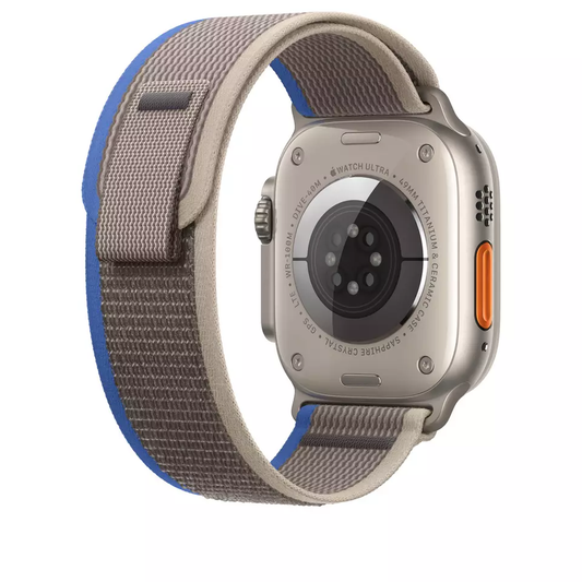 Valente trail loop strap grey blue for Fire-Boltt Ring BSW005 Call BSW014