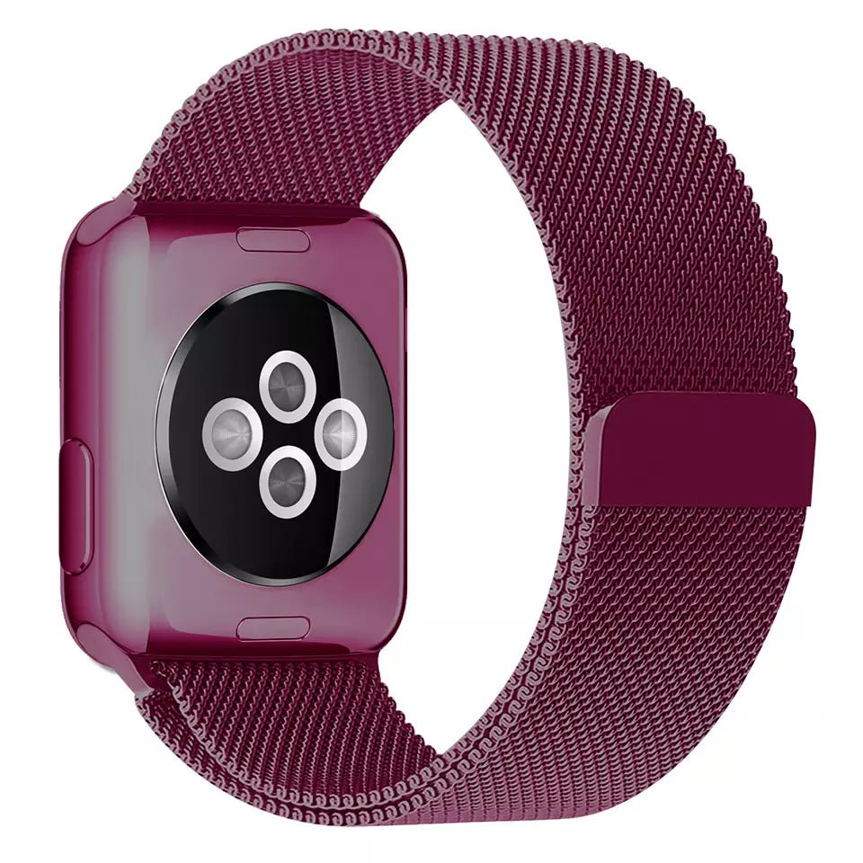Valente Stainless chain 42mm/44mm/45mm Strap Compatible with Apple Watch Series 8,7,6,5,SE,Ultra