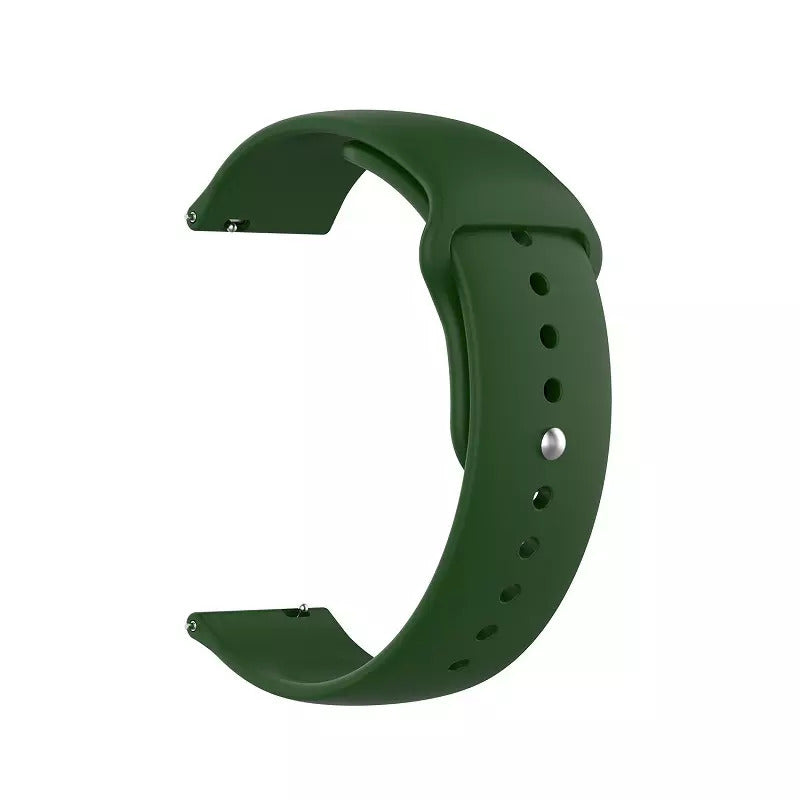 Valente Silicone 22mm Watch Strap Compatible with Noise Colorfit Pro 3 , Assist ,Colorfit Ultra, Oneplus Watch, Fossil Gen 5E 44 mm, Gen 5,Realme Watch 2 Pro
