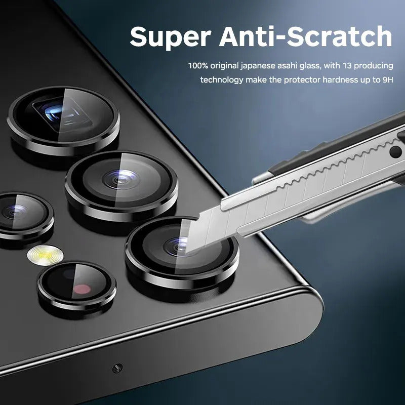 Valente Scratch resistant camera lens protector for Samsung Galaxy Z Fold 4 (Color - Black)