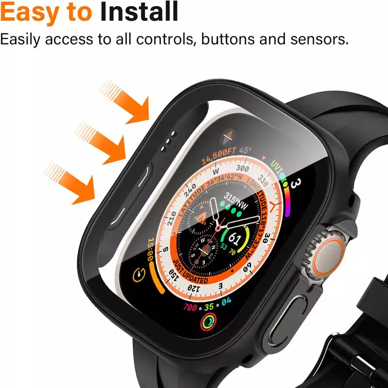 Valente 360° Hard Protective Case for Apple Watch Ultra