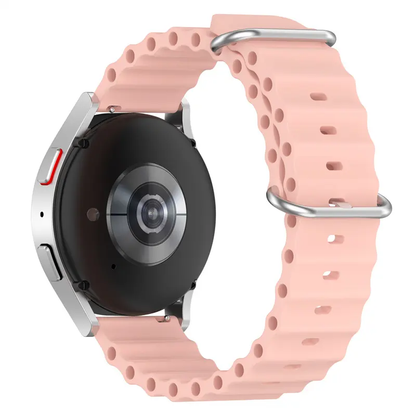 Valente 22mm Ocean Loop Watch Strap for Noise halo, Colorfit Pro 3,Colorfit Ultra,Oneplus Watch,Fossil Gen 5E 44mm, Gen 5(44mm),firebolt Invincible Plus, Legacy,cobra,Pebble Cosmos Luxe 2.0.