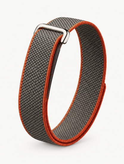 Valente Nylon Replacement Wrist Band Compatible with Fitbit Air, Adjustable Woven Nylon Sports Strap, Lightweight Breathable Watch Band with Secure Buckle for Daily Wear, Fitness, Sports & Travel