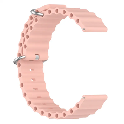 Valente 20mm Ocean Loop Watch Strap for Galaxy Watch Active 2 (40mm & 44mm),Active (40mm), Watch 3 (41mm),Boat Vertex,Amazfit Bip,GTR (42mm),GTS,Dizo Watch 2,firebolt infinity