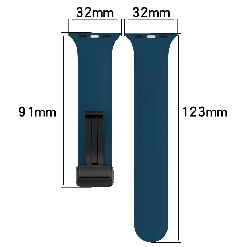 Valente Magnet Buckle Strap For Fire-Boltt Visionary BSW046, Ring BSW005, Call BSW014, Ring Pro BSW029