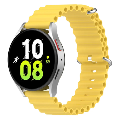 Valente 22mm Ocean Loop Watch Strap for Noise halo, Colorfit Pro 3,Colorfit Ultra,Oneplus Watch,Fossil Gen 5E 44mm, Gen 5(44mm),firebolt Invincible Plus, Legacy,cobra,Pebble Cosmos Luxe 2.0.