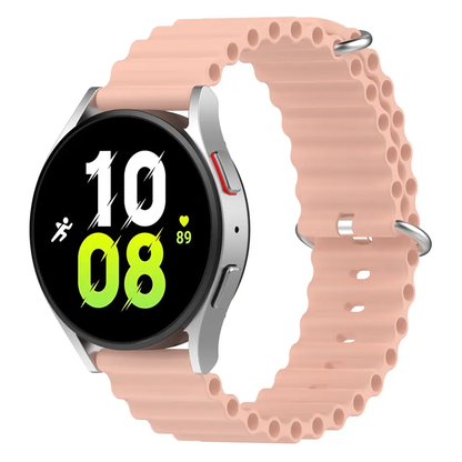 Valente 22mm Ocean Loop Watch Strap for Noise halo, Colorfit Pro 3,Colorfit Ultra,Oneplus Watch,Fossil Gen 5E 44mm, Gen 5(44mm),firebolt Invincible Plus, Legacy,cobra,Pebble Cosmos Luxe 2.0.