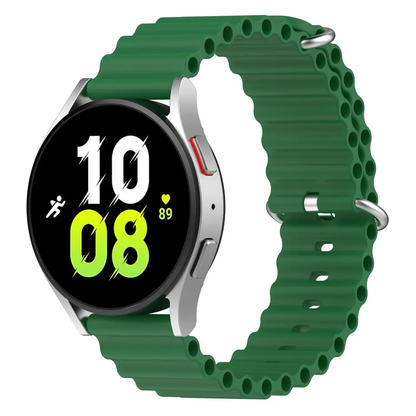 Valente 22mm Ocean Loop Watch Strap for Noise halo, Colorfit Pro 3,Colorfit Ultra,Oneplus Watch,Fossil Gen 5E 44mm, Gen 5(44mm),firebolt Invincible Plus, Legacy,cobra,Pebble Cosmos Luxe 2.0.