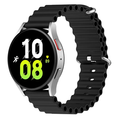 Valente 22mm Ocean Loop Watch Strap for Noise halo, Colorfit Pro 3,Colorfit Ultra,Oneplus Watch,Fossil Gen 5E 44mm, Gen 5(44mm),firebolt Invincible Plus, Legacy,cobra,Pebble Cosmos Luxe 2.0.