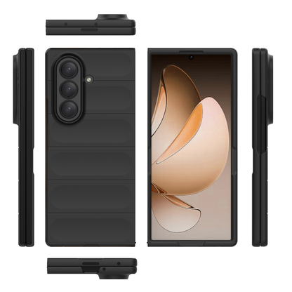 Valente Rugged Case for Galaxy Z Fold 7 – Full Body Shockproof Protective Cover, Slim Fit, Anti-Slip Grip