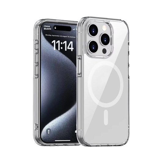 Valente Clear Soft Case Compatible with iPhone 16 Pro Max – Anti-Yellowing, Slim & Shockproof Back Cover
