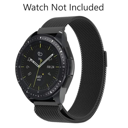 Valente 20mm Stainless Steel Mesh Watch Band – Premium Magnetic Closure Strap, Breathable & Adjustable Replacement Chain
