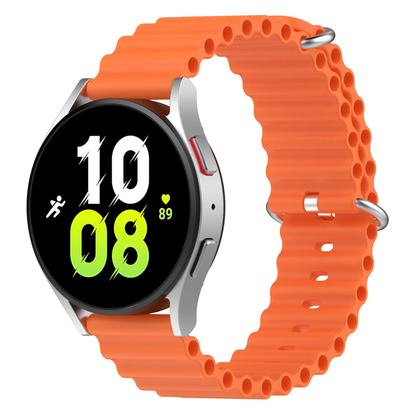 Valente 22mm Ocean Loop Watch Strap for Noise halo, Colorfit Pro 3,Colorfit Ultra,Oneplus Watch,Fossil Gen 5E 44mm, Gen 5(44mm),firebolt Invincible Plus, Legacy,cobra,Pebble Cosmos Luxe 2.0.