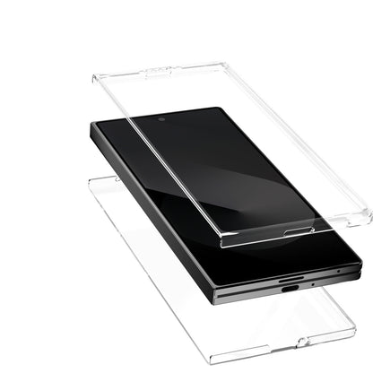Valente Clear Hard Case Compatible with Galaxy Z Fold 7 – Slim Transparent Protective Cover