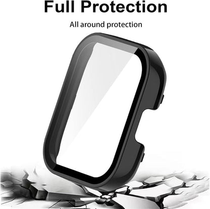 Valente Protective Case Cover Compatible with Redmi Watch 3 Active – All-Around TPU Bumper with Built-in Screen Protector