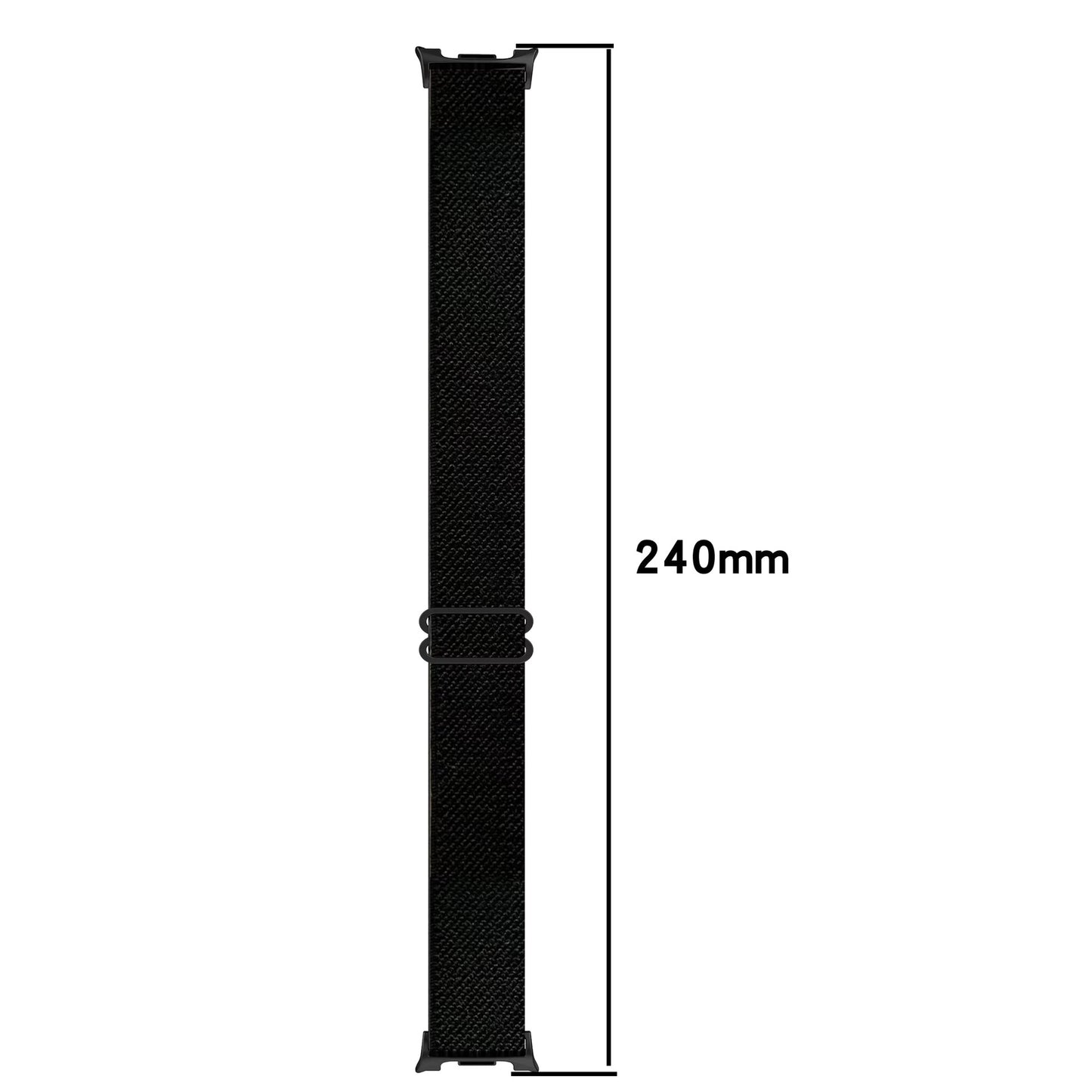 Valente Adjustable Nylon Bands Compatible with Samsung Galaxy Watch 8 / Watch 8 Classic – Soft, Breathable & Stretchy Replacement Strap for All-Day Comfort