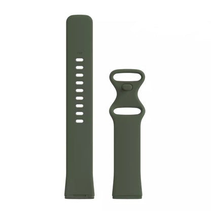 Valente Silicone Watch Strap Compatible with Fitbit Versa 3 / Sense only (Pack of 2)