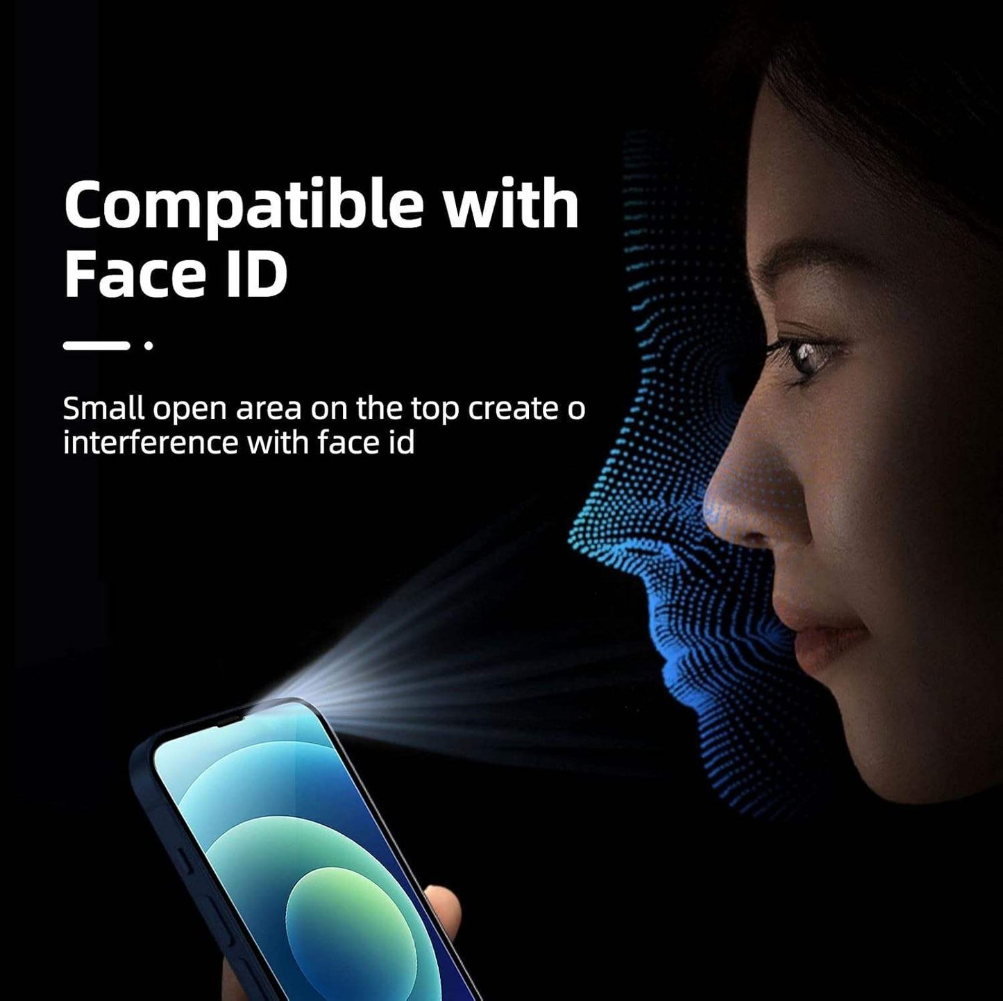 Valente Tempered Glass – For Apple iPhone 16 – 9H, Anti-Fingerprint, Scratch-Resistant