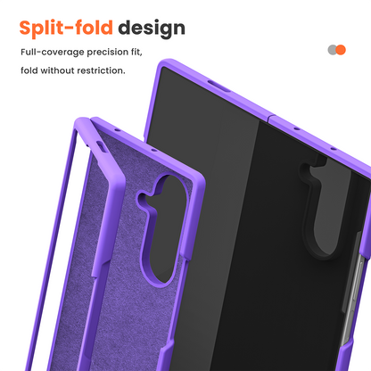 Valente Silicone Protective Case Compatible with Samsung Galaxy Z Fold 7 – Slim Shockproof Cover with Hinge Protection & Precise Cutouts