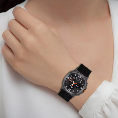 Valente Adjustable Nylon Bands Compatible with Samsung Galaxy Watch 8 / Watch 8 Classic – Soft, Breathable & Stretchy Replacement Strap for All-Day Comfort