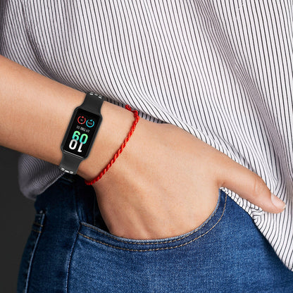 Valente Sport Strap Compatible with Amazfit Band 7 – Soft Silicone Replacement Band with Breathable & Adjustable Design
