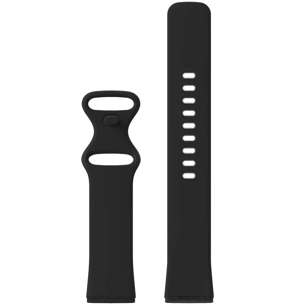 Valente Silicone Watch Strap Compatible with Fitbit Versa 3 / Sense only (Pack of 2)