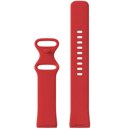 Valente Silicone Watch Strap Compatible with Fitbit Versa 3 / Sense only (Pack of 2)