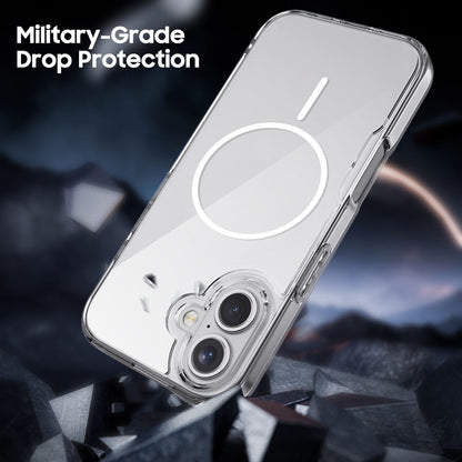 Valente Anti-Yellowing Clear Case Compatible with iPhone 16 – Slim & Shockproof TPU Cover