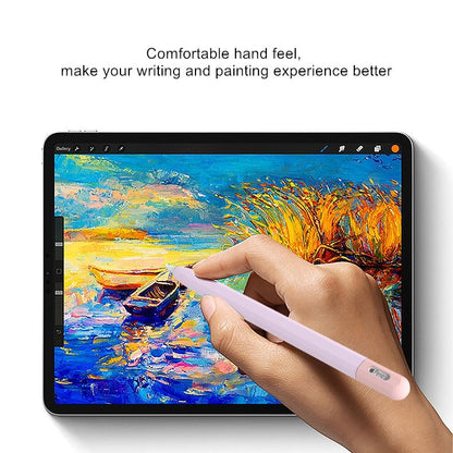 Valente Silicone Sleeve Compatible with Apple Pencil USB-C – Soft Grip Protective Cover Case with Charging Port Access