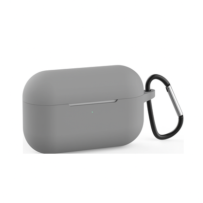 Valente Protective Silicone Case Compatible with AirPods Pro 3 – Shockproof Cover with Carabiner Clip & Full Protection