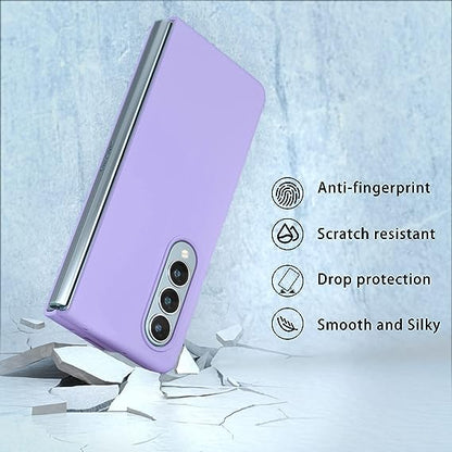Valente Liquid Silicone Case Cover For Galaxy Z Fold4