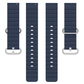 Valente 20mm Ocean Loop Watch Strap for Galaxy Watch Active 2 (40mm & 44mm),Active (40mm), Watch 3 (41mm),Boat Vertex,Amazfit Bip,GTR (42mm),GTS,Dizo Watch 2,firebolt infinity