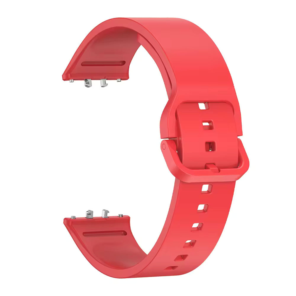Valente silicone watch band black for Samsung Galaxy Fit 3 quick release pins
