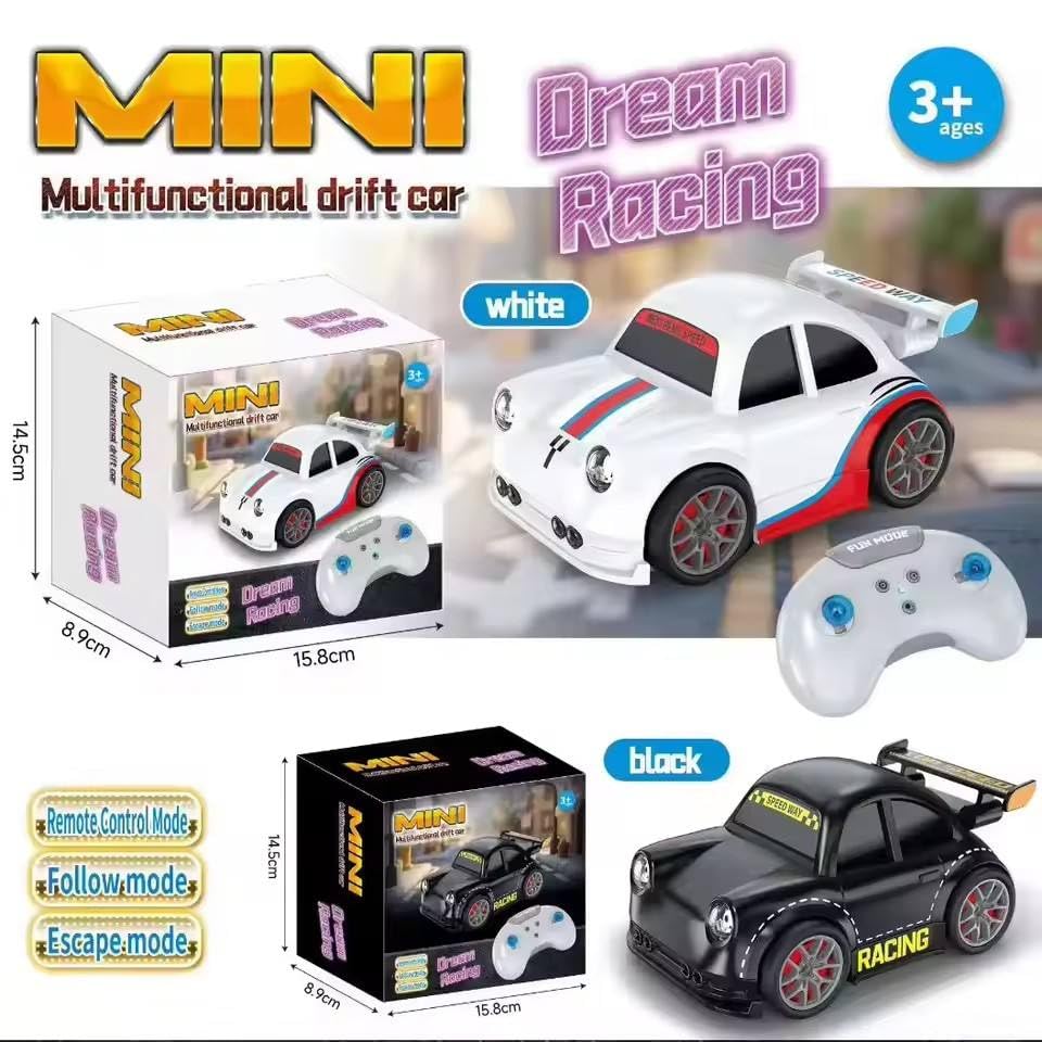 Toymigo Multifunctional RC Drift Car with Remote Control | High Speed Toy Car with Inductive Follow Mode & Escape Mode | Rechargeable Racing Car for Kids
