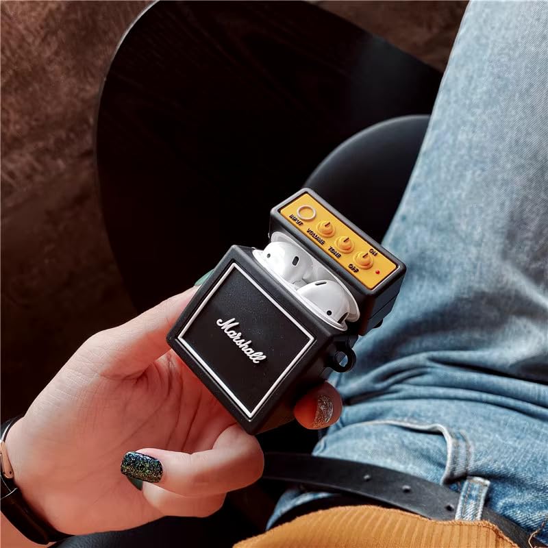 Valente Silicone Protective Case Compatible with AirPods Pro 3 – Shockproof Cartoon Hero Design with Ring Holder