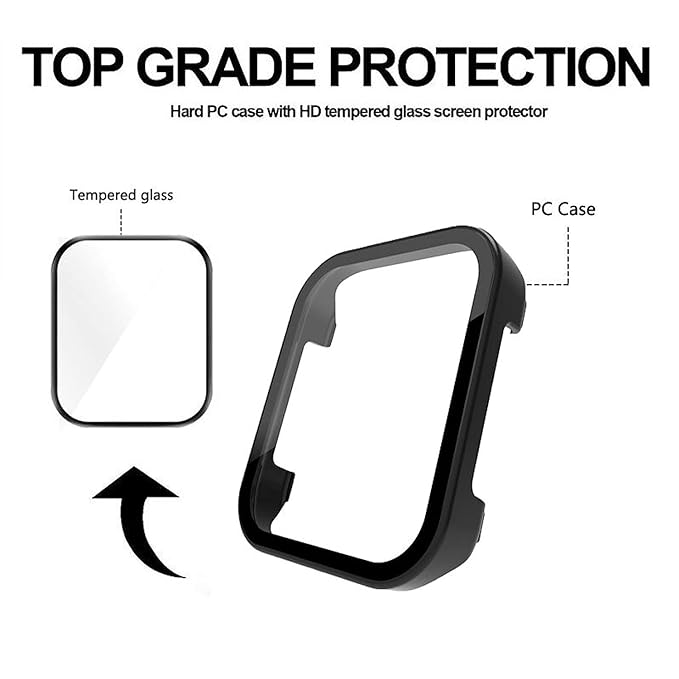 Valente 2-in-1 Hard Polycarbonate Protective Case for Boat Xtend Smartwatch