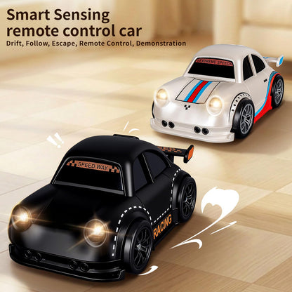 Toymigo Multifunctional RC Drift Car with Remote Control | High Speed Toy Car with Inductive Follow Mode & Escape Mode | Rechargeable Racing Car for Kids