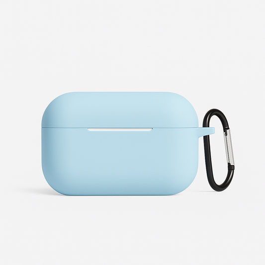 Valente Protective Silicone Case Compatible with AirPods Pro 3 – Shockproof Cover with Carabiner Clip & Full Protection