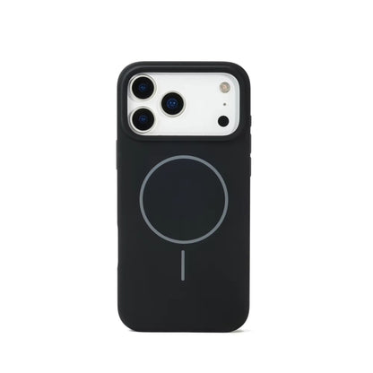 Valente Silicone Magnetic Back Case Compatible with iPhone 17 pro Max – Soft Touch Shockproof Protective Cover