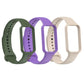 Valente Soft silicone watch bands Compatible with Amazfit Band 7 (Pack Of 3)