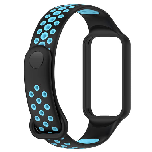 Valente Sport Strap Compatible with Amazfit Band 7 – Soft Silicone Replacement Band with Breathable & Adjustable Design