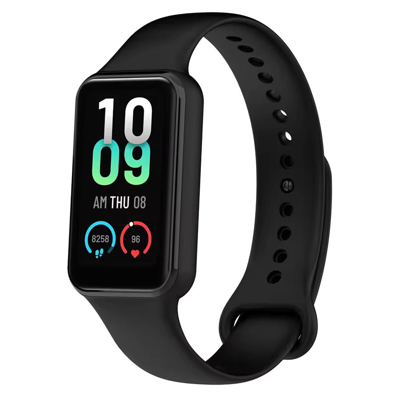 Valente Soft silicone watch bands Compatible with Amazfit Band 7 (Pack of 2)