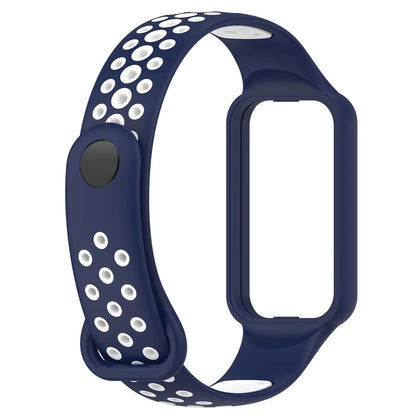 Valente Sport Strap Compatible with Amazfit Band 7 – Soft Silicone Replacement Band with Breathable & Adjustable Design
