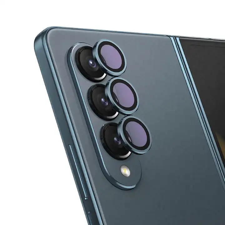 protective camera lens rings for the Samsung Galaxy Z Fold 5, priced at ₹99.
