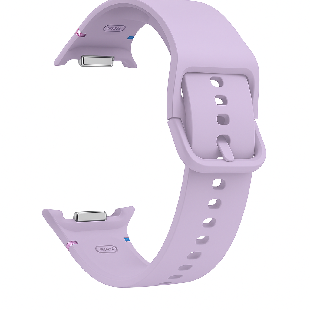 Valente Silicone Sport Strap Compatible with Samsung Galaxy Watch 8 / 8 Classic – Durable Replacement Band with Secure Buckle & Breathable Design