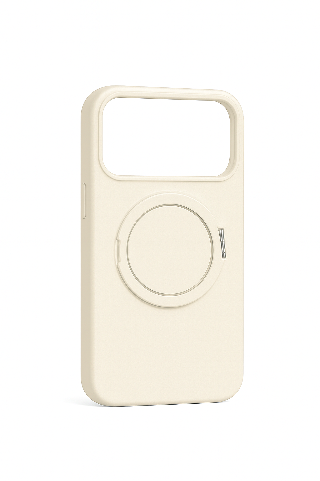 Valente iPhone 17 Pro ring stand silicone case all colour options orange black cream sky blue