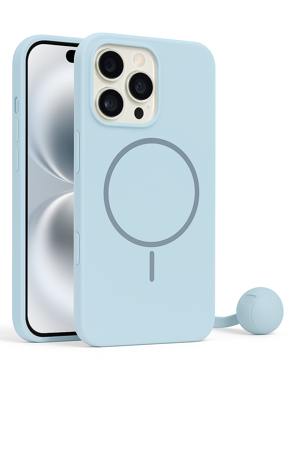 Valente Silicone Case for iPhone 16 Pro – Soft Touch, Slim Fit & Shockproof Protection